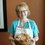 Patrice Hurd with her final entry for the 2017 National Festival of Breads.