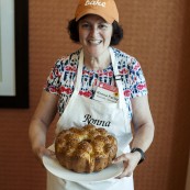 Ronna Farley with her final entry for the 2017 National Festival of Breads.