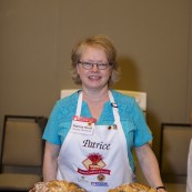 Patrice Hurd with her 2017 NFOB finalist bread, Toasted Cardamom Nordic Crown