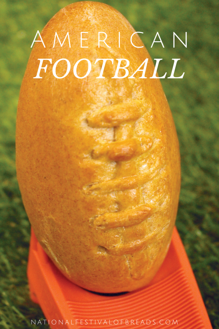 Are you ready for some football.... bread? This creative shape is perfect for the Big Game or just a Sunday Night treat. 