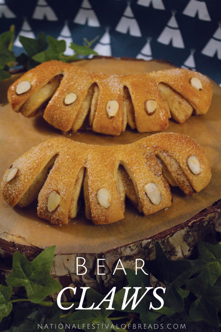 These Bear Claws will be sure to satiate the hunger of even the pickiest of cubs!