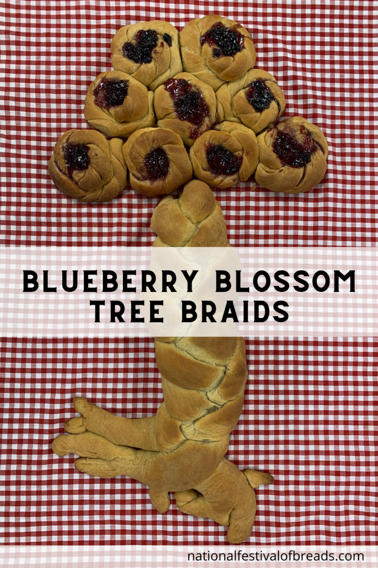 Blueberry Blossom Tree Braids | NationalFestivalofBreads.com