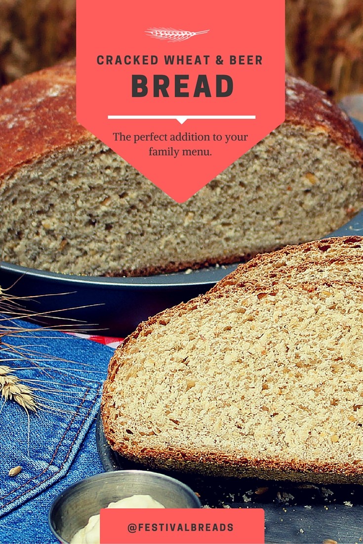 Cracked Wheat and Beer Bread, Kansas Wheat