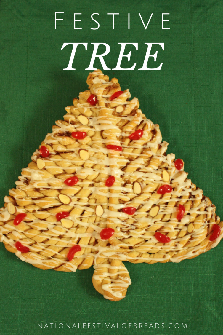 Get into the spirit of the holidays with this Festive Tree Bread Shape! This mouth watering bread recipe will impress any holiday guest at your get-together! 