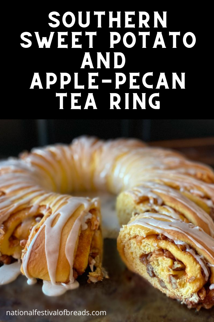 Southern Sweet Potato and Apple-Pecan Tea Ring | NationalFestivalofBreads.com