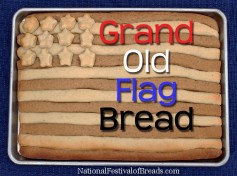 Photo: Grand Old Flag Bread.