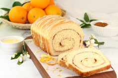 Photo: Cinnamon Swirl Orange Bread.