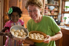 Jane enjoys baking with her adopted granddaughter from India, Nethra. She has been in the U.S. for just three months and loves cooking and baking.