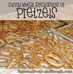 Image: Sunny Wheat Pretzels.